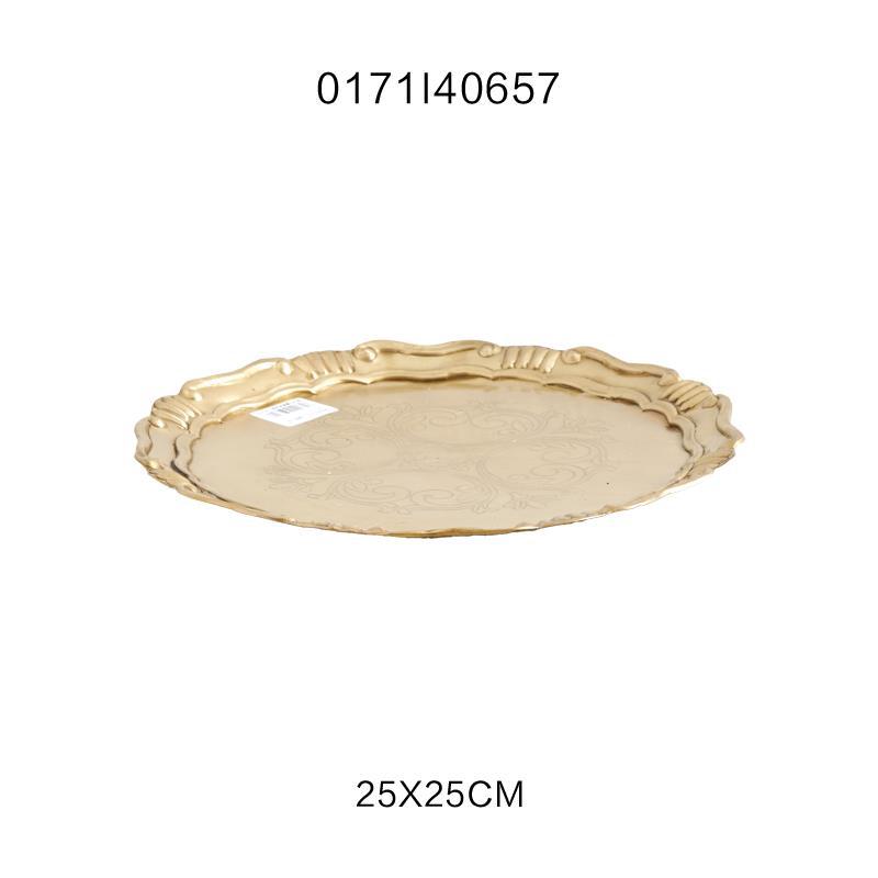 India Imported Brass Tray Storage Tank Ornaments