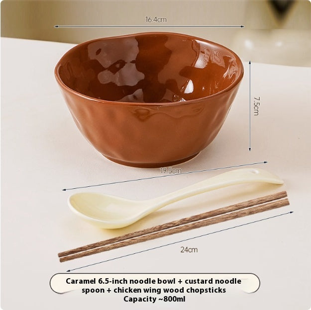 Household Ceramic Good-looking Noodle Bowl