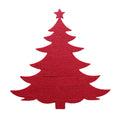 Solid Color Christmas Tree Cutlery Bag Cutlery Cover