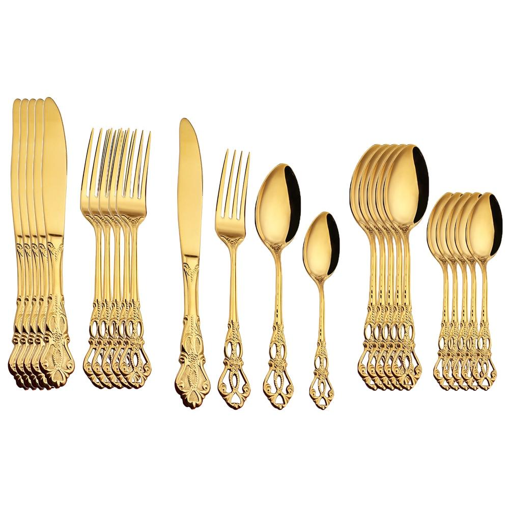 Stainless Steel Western Tableware Set Steak Cutlery