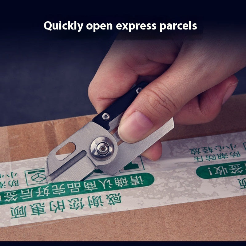 Stainless Steel Mini High Hardness Folding Knife Keychain
