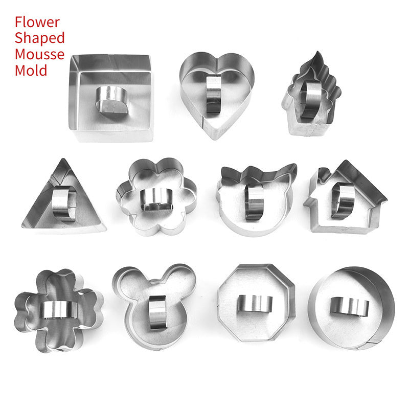Stainless Steel Mousse Circle Baking Mold