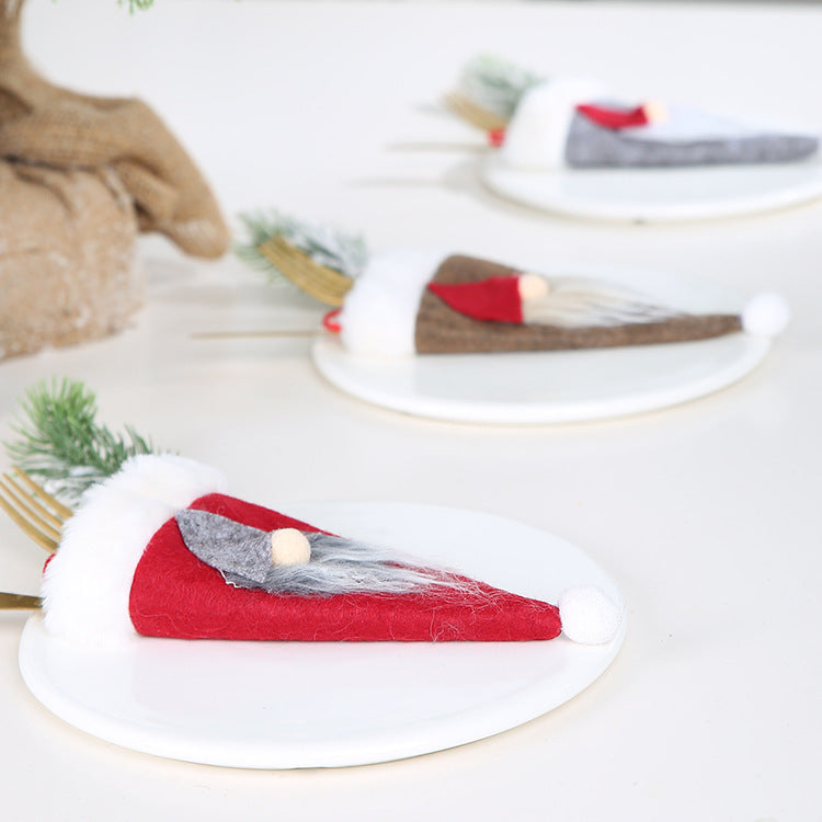 Faceless Doll Cutlery Set Cutlery Bag