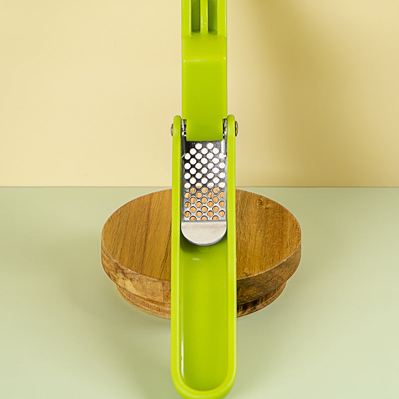 Stainless Steel Portable Non-slip Handle Kitchen Accessories Garlic Press Multifunction Manual Ginger Grinding Grater