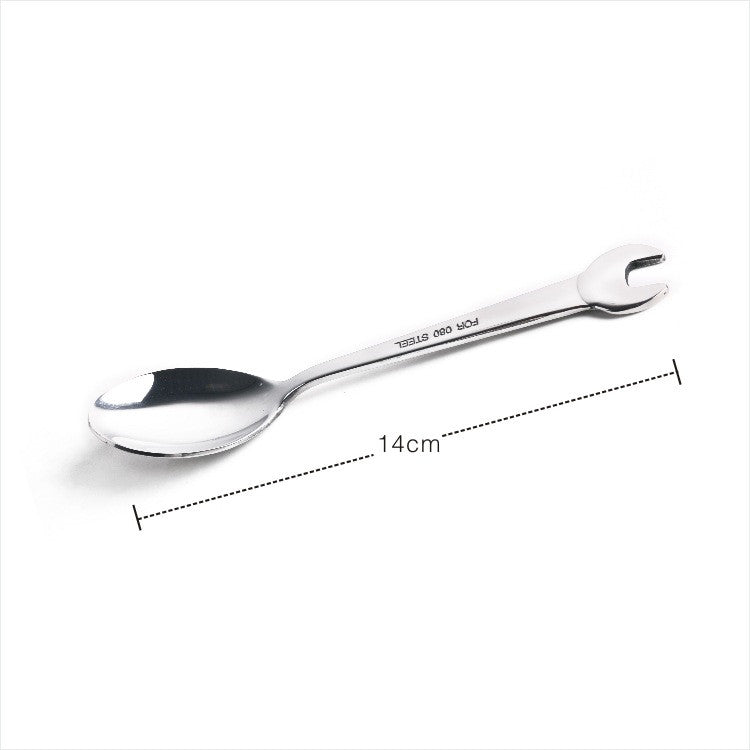 Small Spoon Creative Wrench Gift Cutlery Set Stainless Steel