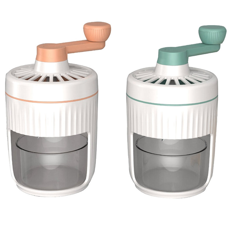 Hand-cranked Ice Shaving Machine Small Household Ice Crusher Hand-cranked Smoothie Machine Hail Ice Machine Kitchen Gadgets