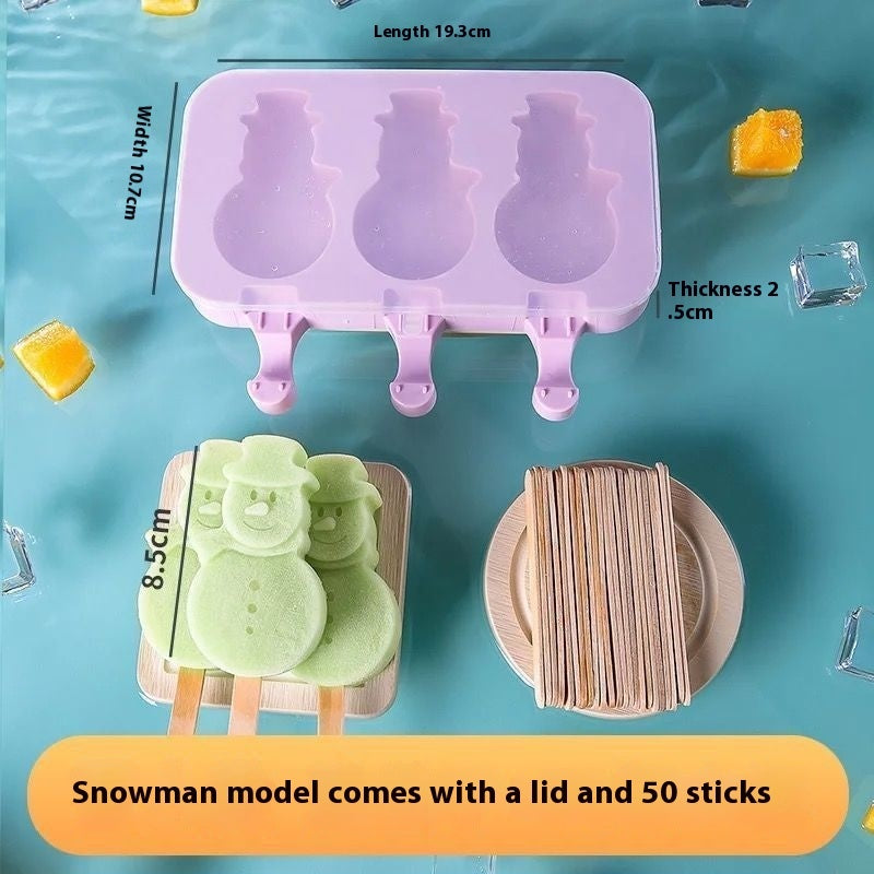 Ice-cream Mould Silicone Household