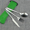 Stainless Steel Western Steak Cutlery Creative Cloth Bag Portable Western Tableware Set