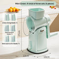 Multi-functional Vegetable Cutter Hand Roller Grater Slicer