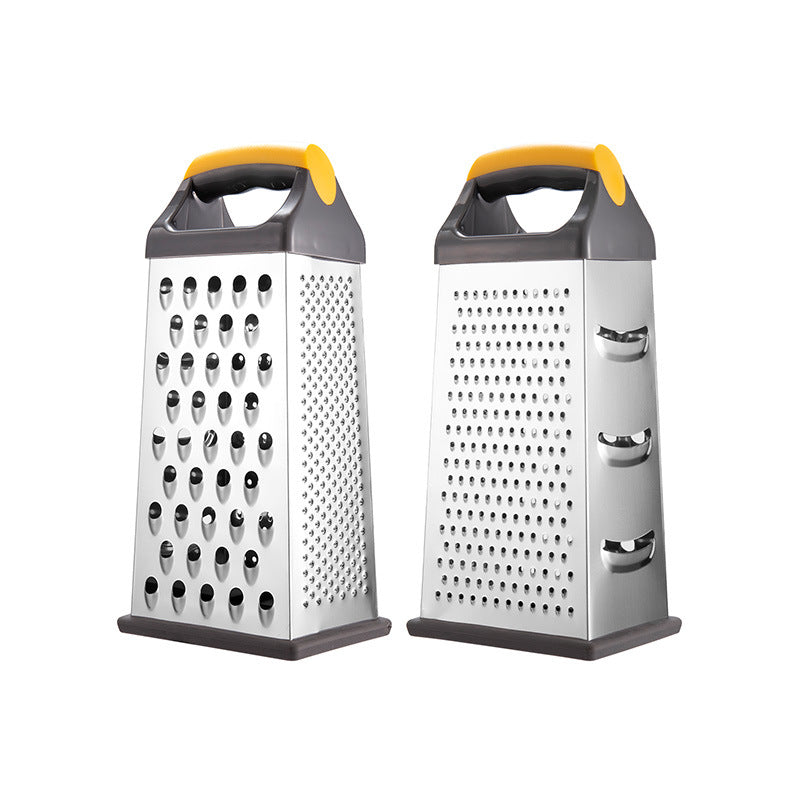 Stainless Steel Four-surface Paring Knife Multi-faceted Grater Vertical 9-inch Kitchen Tools