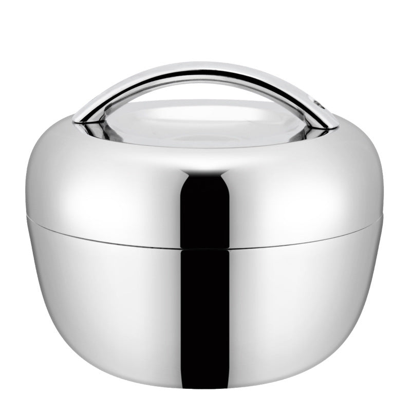 Stainless Steel Lunch Box Portable Double-layer Insulated Bento Box