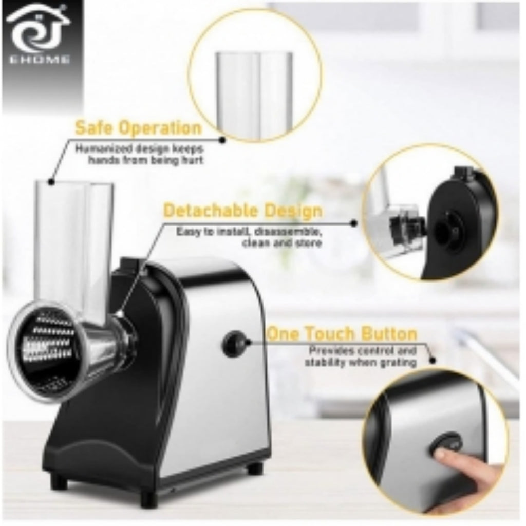 1 0 0 0W Electric Grater Vegetable Food Rotary Drum Grater Chopper Slicer MAX CUT