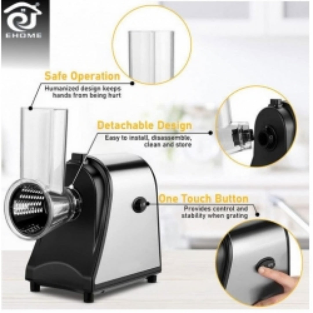 1 0 0 0W Electric Grater Vegetable Food Rotary Drum Grater Chopper Slicer MAX CUT