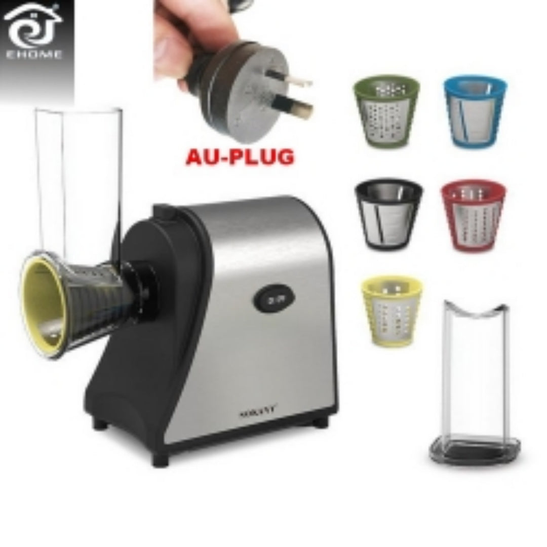 1 0 0 0W Electric Grater Vegetable Food Rotary Drum Grater Chopper Slicer MAX CUT
