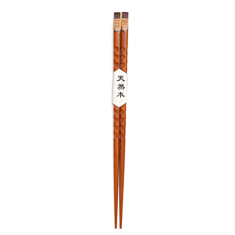 Tortoiseshell Pointed Wooden Chopsticks Cutlery