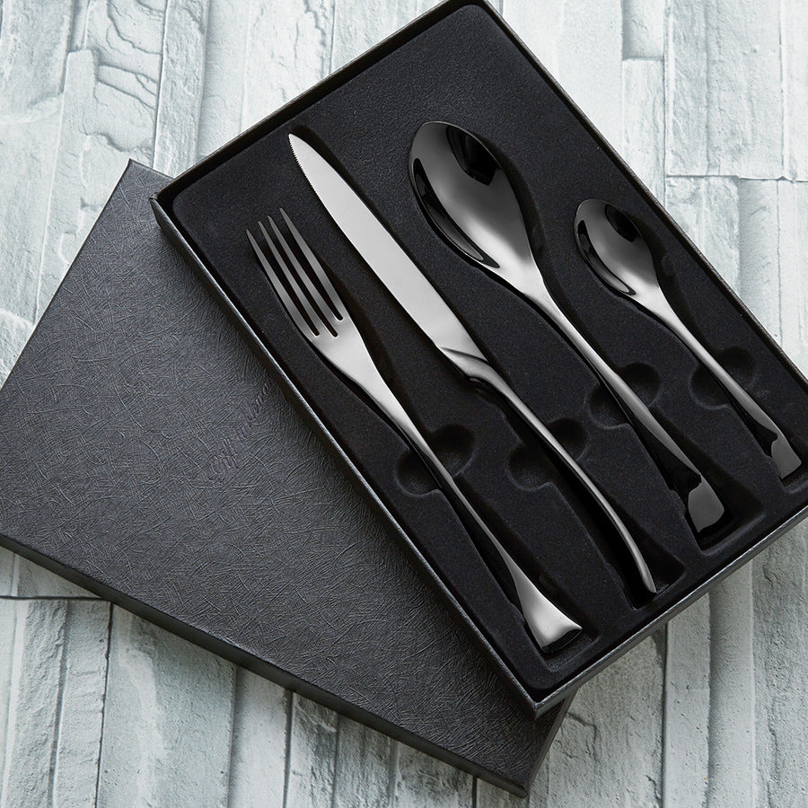 Western  Stainless Steel Gift Box Cutlery Set